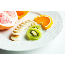 Intaglio Porcelain Plate Set of 4 (White)