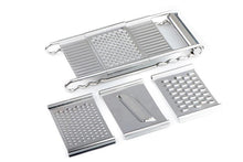 Multi-Purpose Slicer and Grater with Removable Attachments