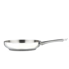 Classic Stainless Steel Frying Pan Set with Hollow Handle, 24 + 28cm