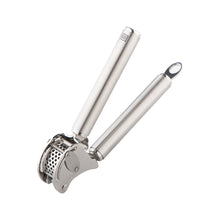 Moda Stainless Steel Garlic Press with Auto Scraping Bar