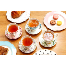 Fine Bone China Tea Cup Set of 8 (Floral)