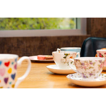 Fine Bone China Tea Cup Set of 8 (Floral)