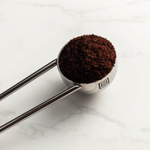 Polished Double Wall Latte Cup & Saucer (12oz) + Coffee Measuring Spoon (10.5cm)