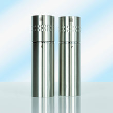Stainless Steel Salt & Pepper Mill Set with Ceramic Grinder