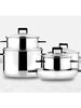 Urbane 9 Piece Stainless Steel Cooking Set