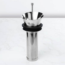 1L Glass Fridge Carafe with Stainless Steel Coffee & Tea Filters