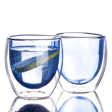 Double Wall Glass Cup Set of 2 (250mL)