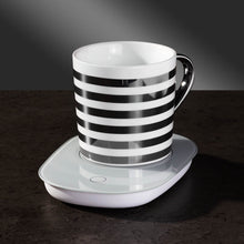 Cup Warmer with Coffee Mug Set (Stripes)