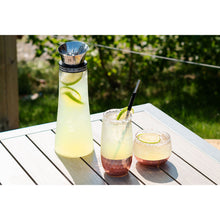 1L Glass Fridge Carafe With Silicon Sealed Pouring Spout