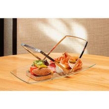 Tempered Glass Cheese Tray