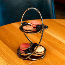 Wire Canape Stand With 2 Trays