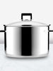 Urbane Stainless Steel High Casserole Pot