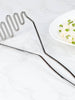 Zigzag Potato Masher with Solid One-Piece Bowed Wire Handle